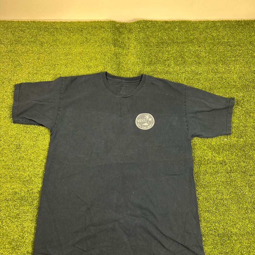 Vans Men's Navy and Black T-shirt